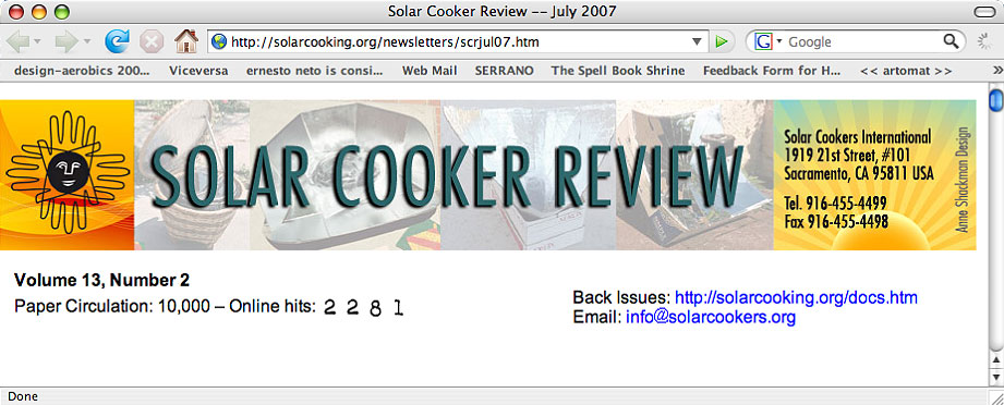 Solar Cooker Review